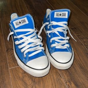 Mens snorkel blue converse size 10